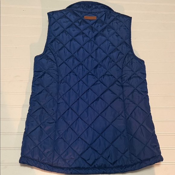 Southern Tide Women’s Blue Quilted Vest - Picture 5 of 8